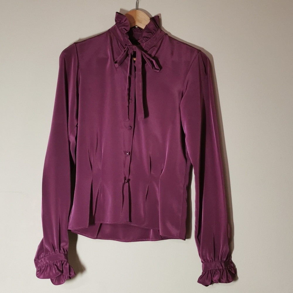 Elegant Purple Women's Top